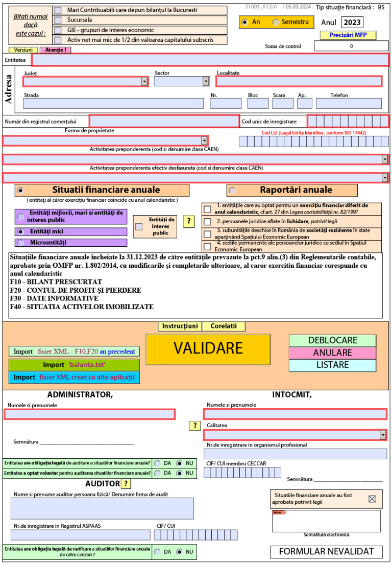 ExempluBilantContabil